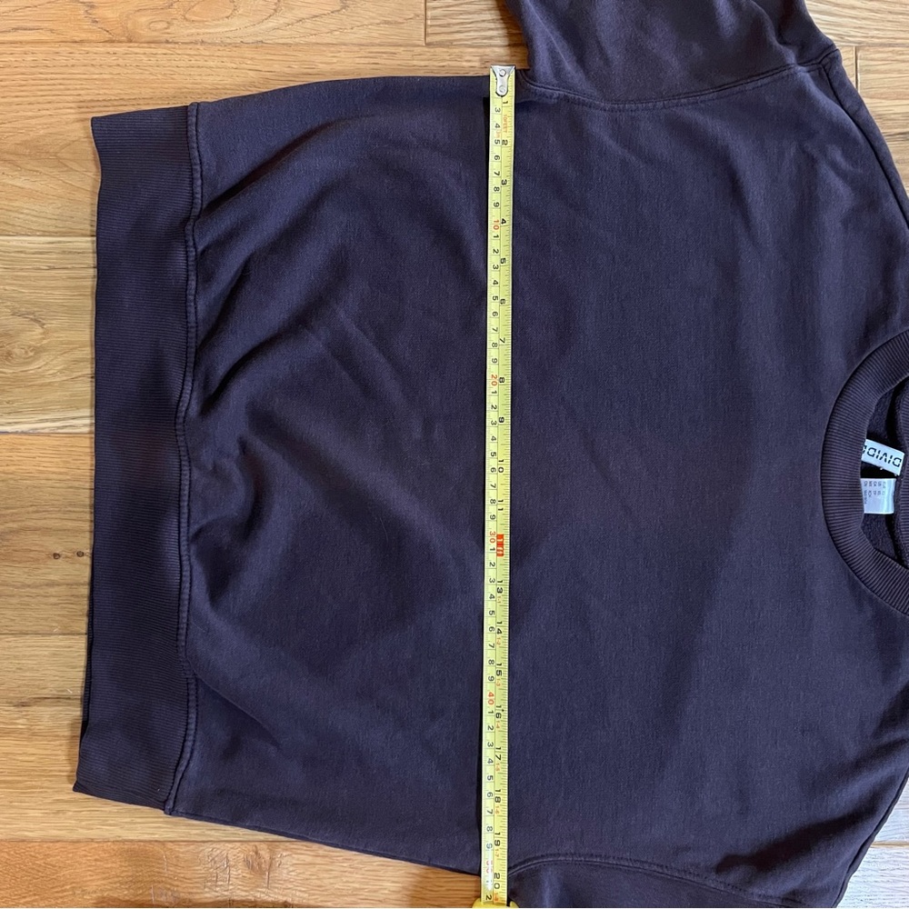 H&M (Divided) Chocolate Brown Cosy Crewneck Sweatshirt. Women's XS - Picture 7 of 9